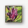 Magnolia, oil on canvas 24 x 24cm